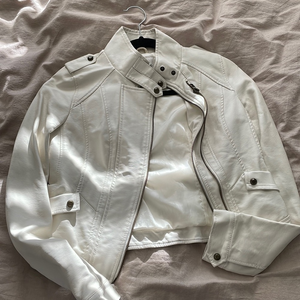 **SOLD**American Rag Faux Leather Jacket